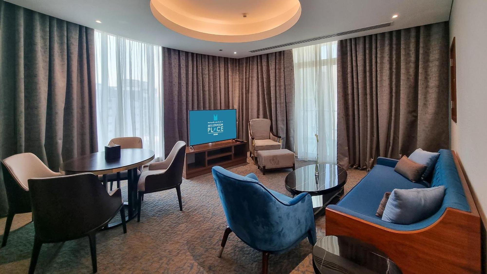Millennium Place Doha Exterior foto A suite at the hotel