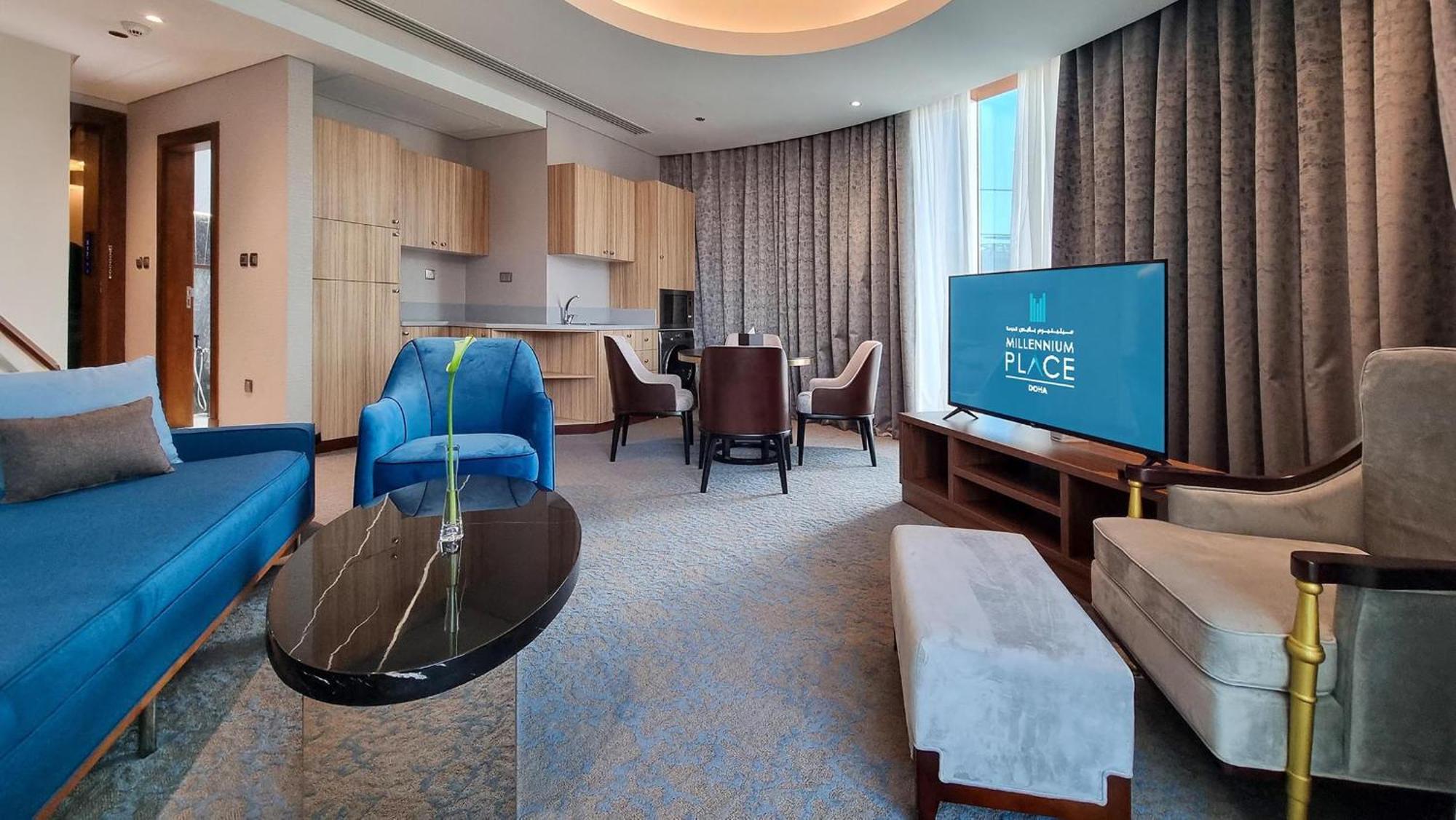 Millennium Place Doha Exterior foto A suite at the hotel